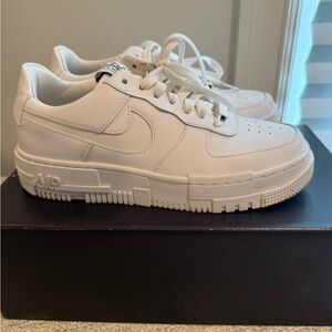 Nike AF1 Pixel in White and Black